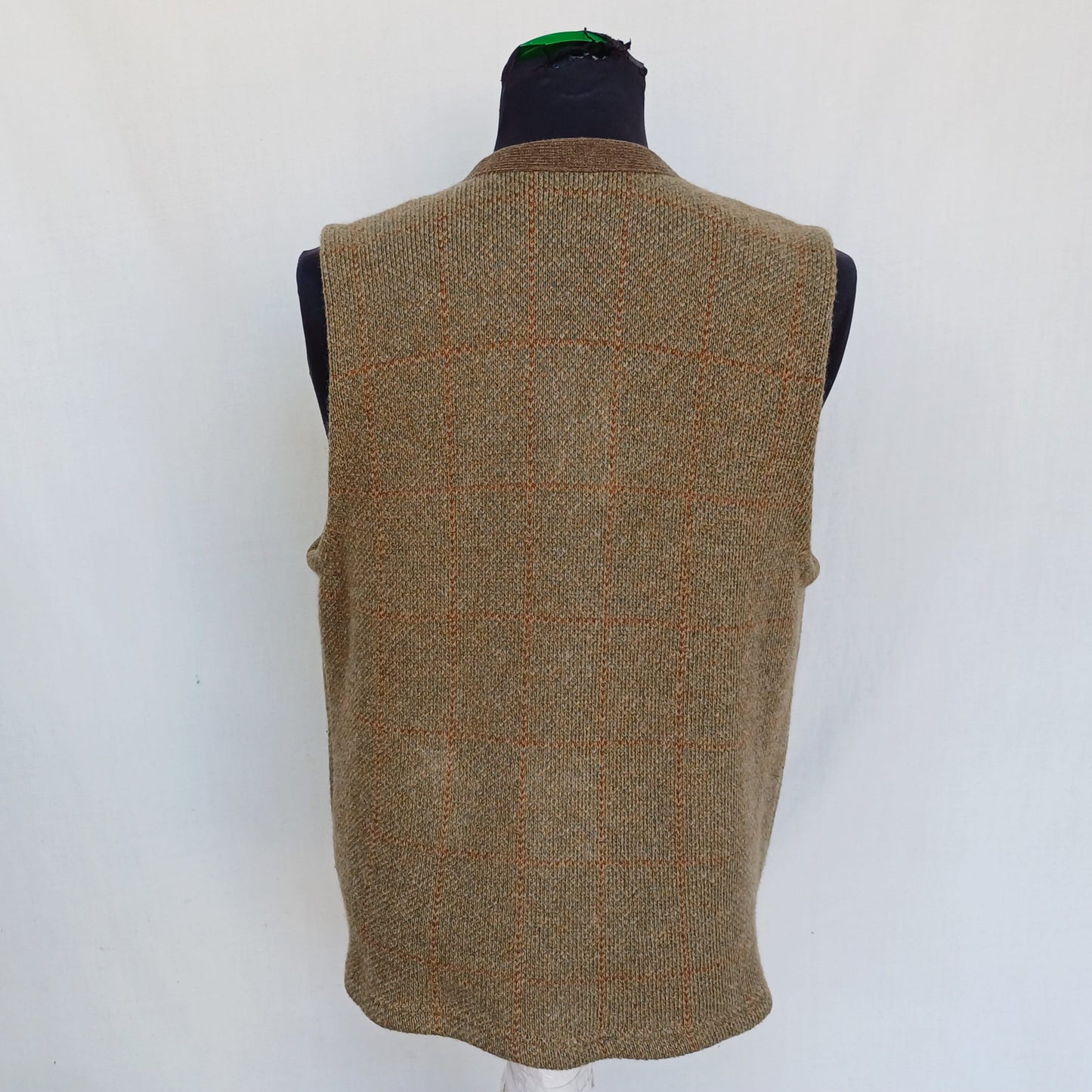 Vintage Ralph Lauren Rugby Wool Vest Cardigan Mens L Fits M