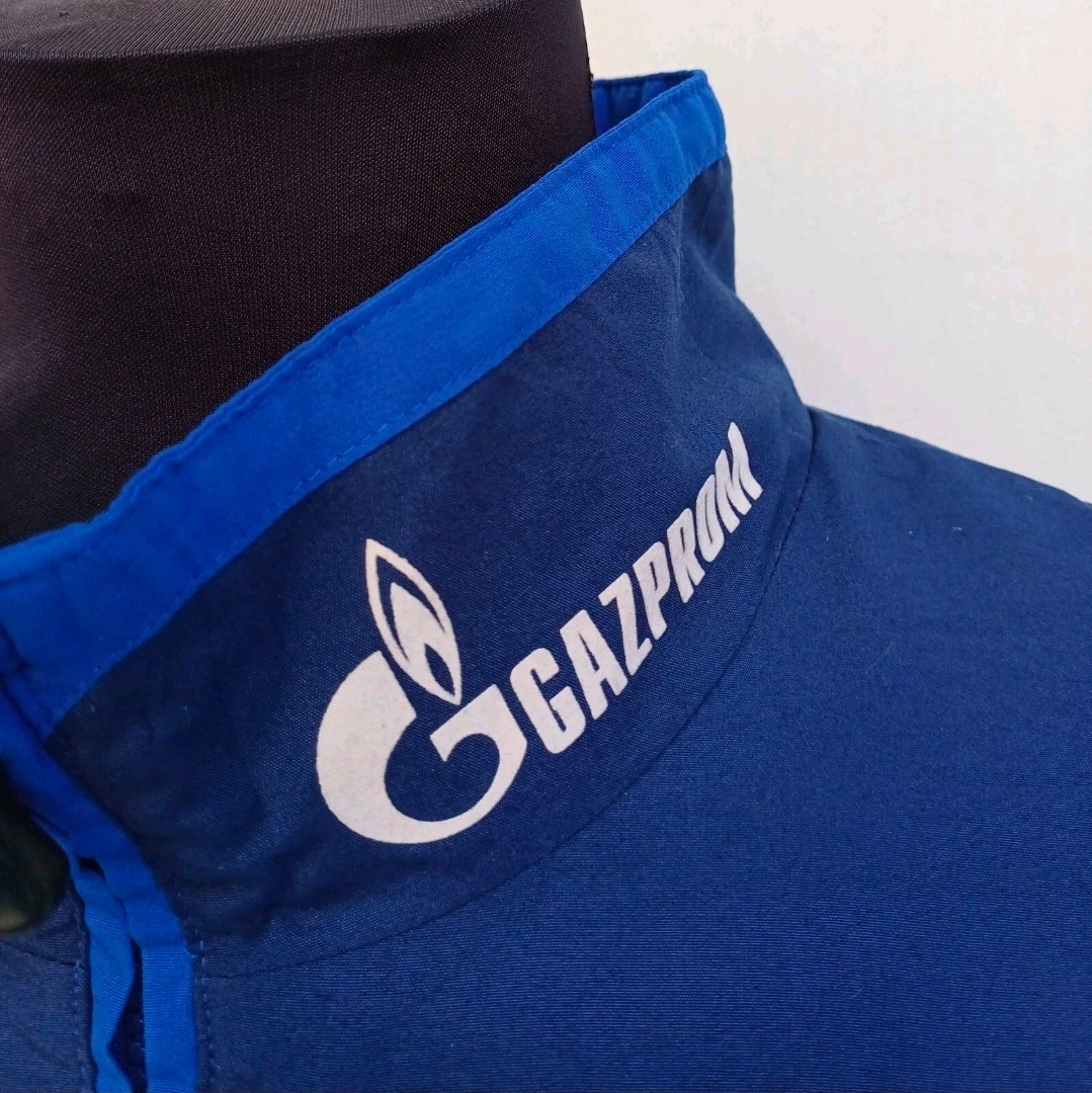 Schalke 2007/2008 Adidas Mesh Lining Zip Track Top Jacket Mens L