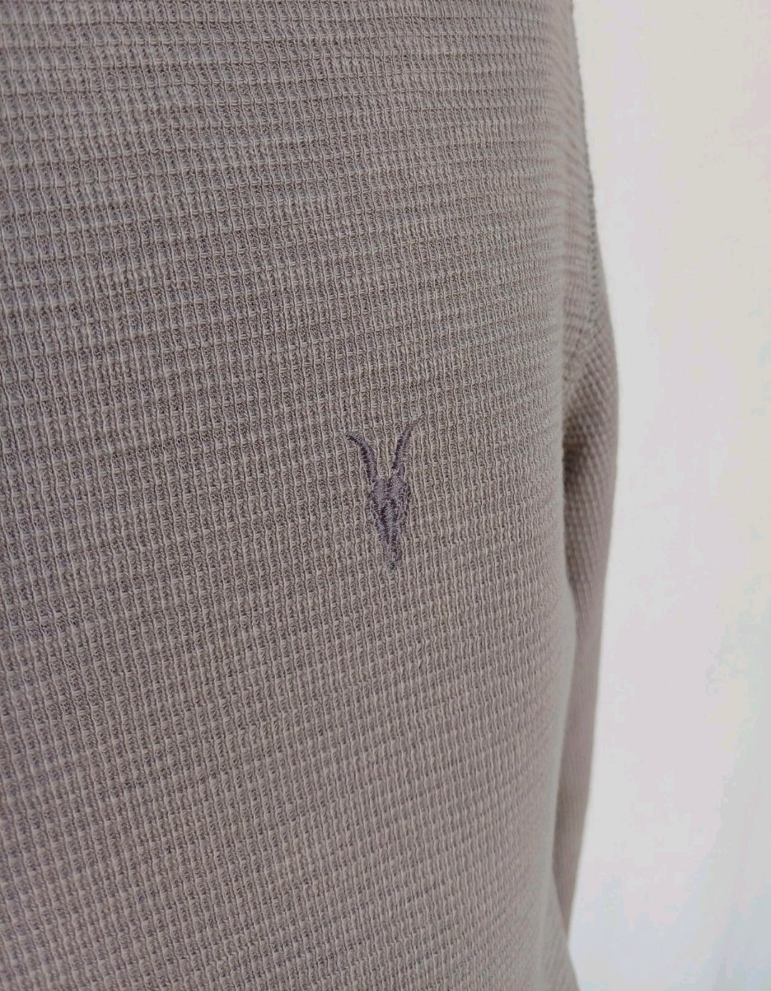 Allsaints Clash Long Sleeve Crew Neck Cotton Pullover Jersey Mens S