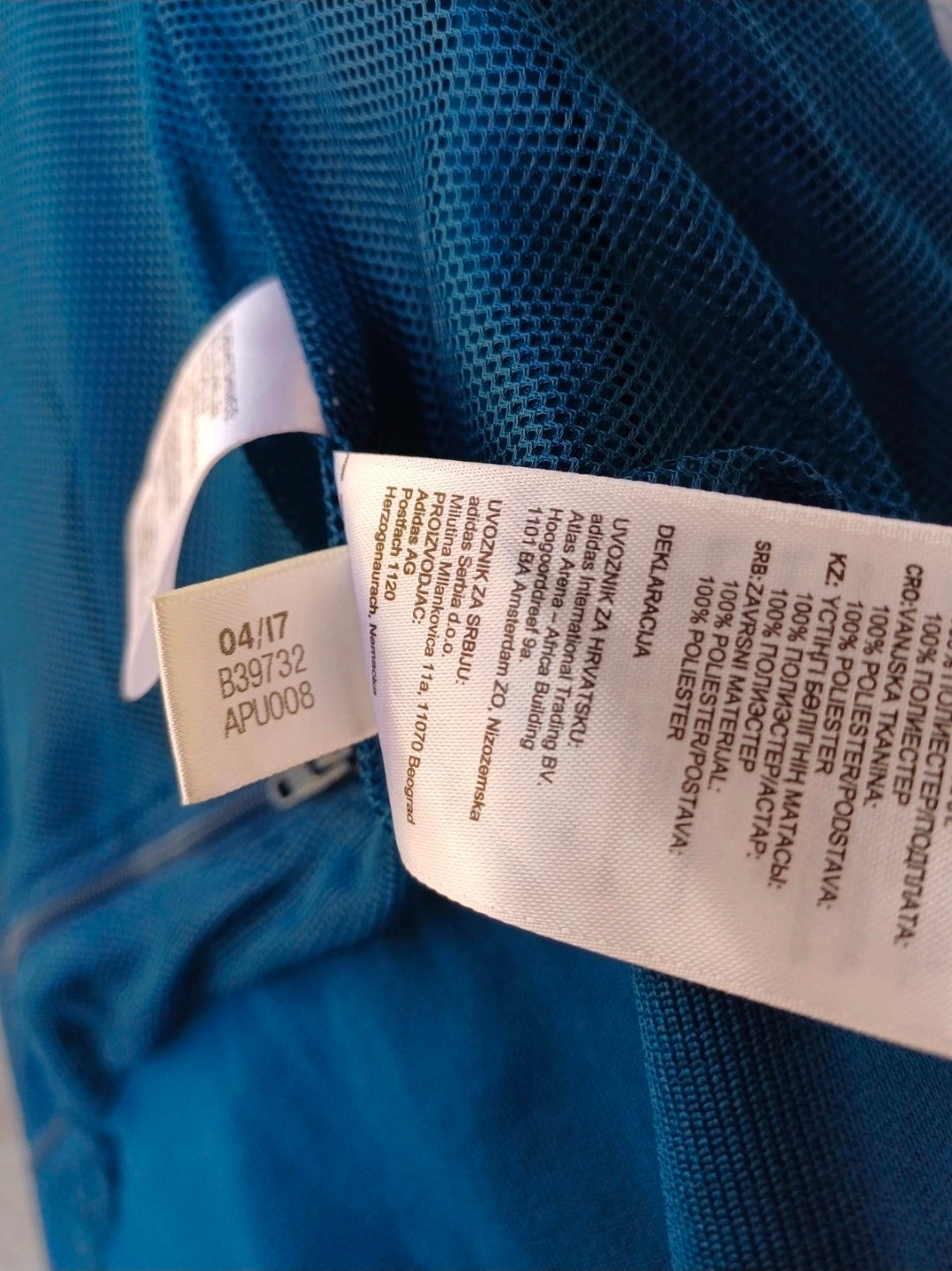 Juventus 2017/18 Adidas Pre-Match/presentation Zip Track Top Jacket Mens M