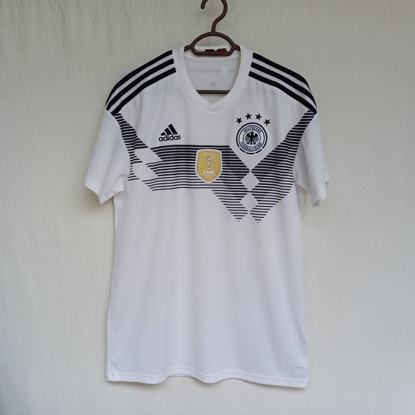 Germany 2018 World Cup Home adidas Shirt Mens M