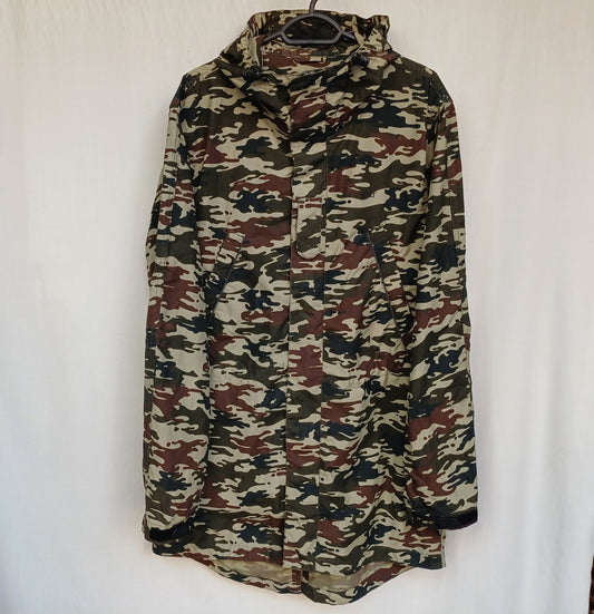 New Without Tags Addict Full Zip Camouflage Hunting Jacket Size Mens L