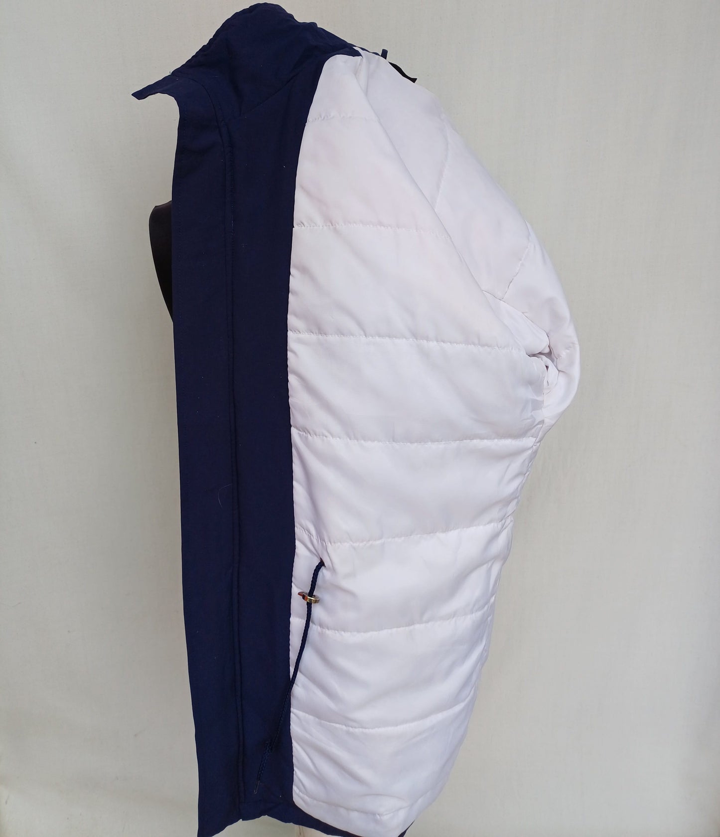 Vintage 90s Adidas Bench Coat Long Padded Jacket Mens M