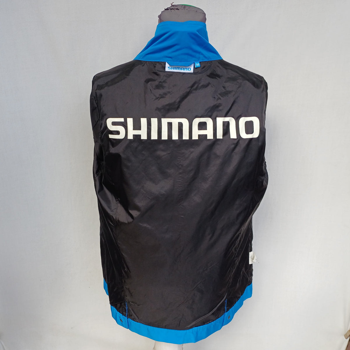 Shimano Team x Pearl Izumi Zip/Snap Nylon Jacket Mens M