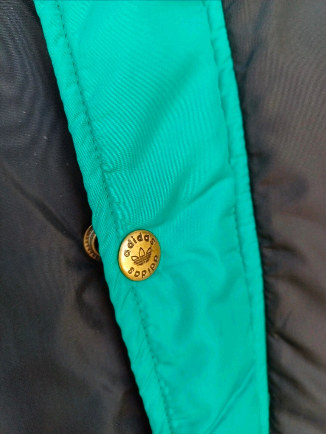 Vintage 90s Adidas Bench Coat Long Padded Jacket Mens XL