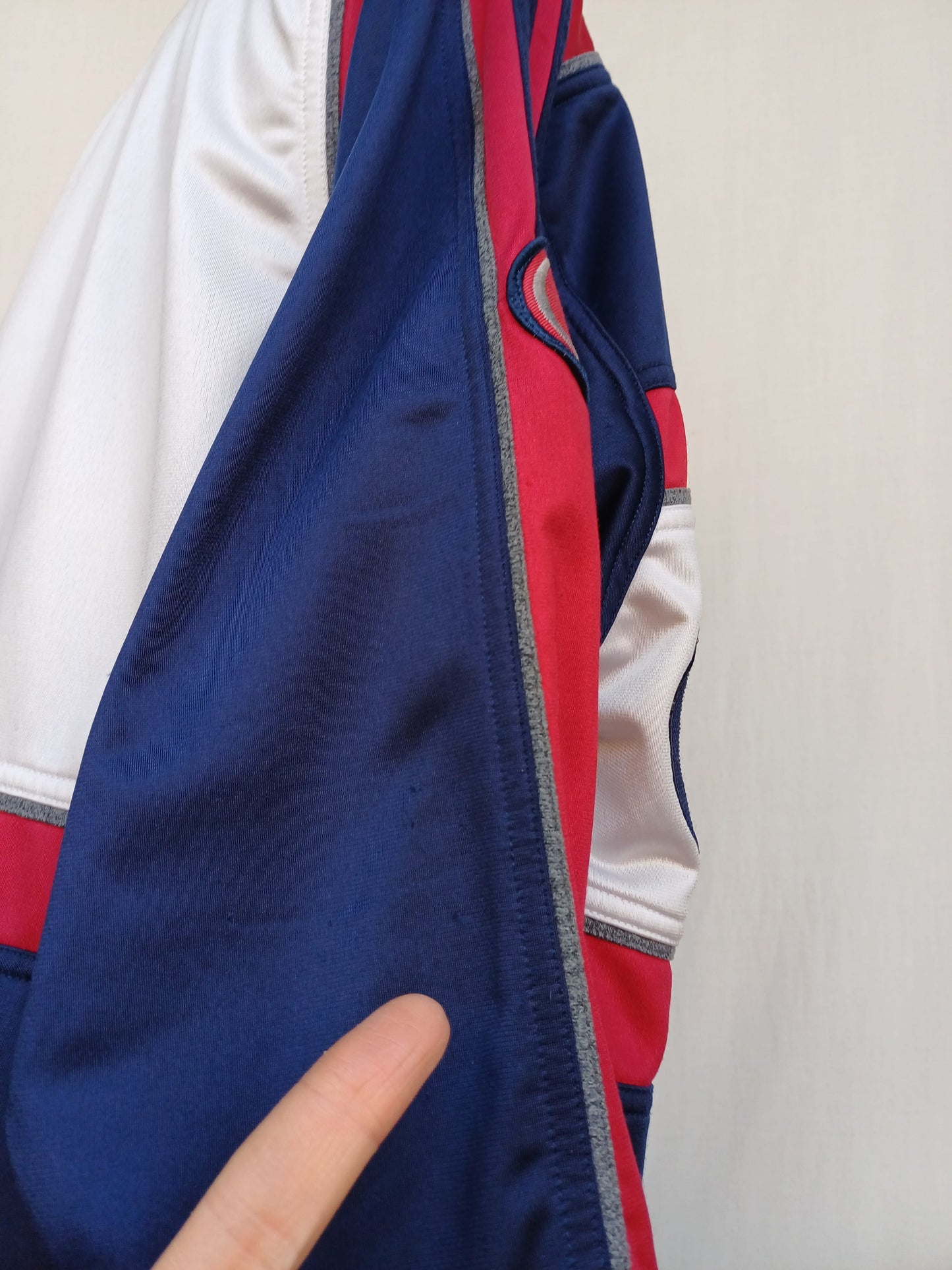 Vintage 90s Adidas Big Logo Zip Track Top Jacket Mens L