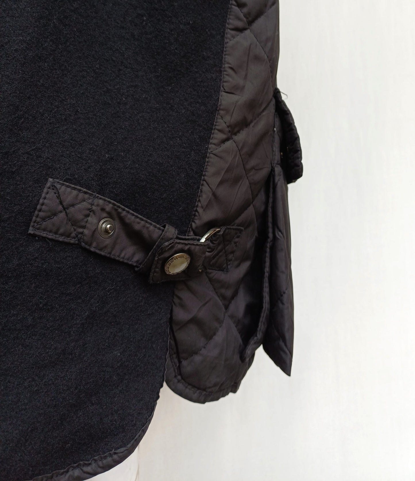 Burberry London Full Zip Quilted Vest Mens L/XL