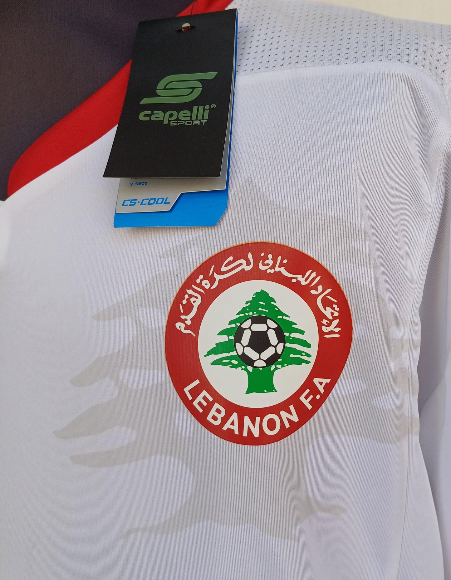 New With Tags Lebanon 2018/2020 Capelli Away Football Shirt Mens 2XL