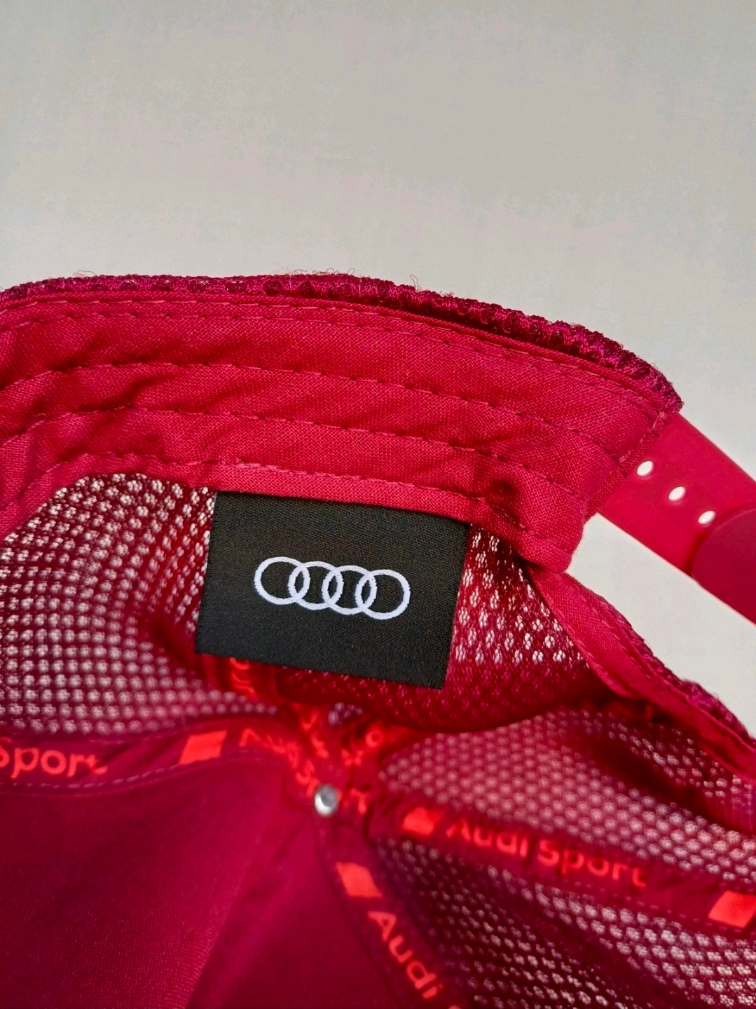 Audi Sport Official Mesh Snapback Trucker Hat One Size Adult