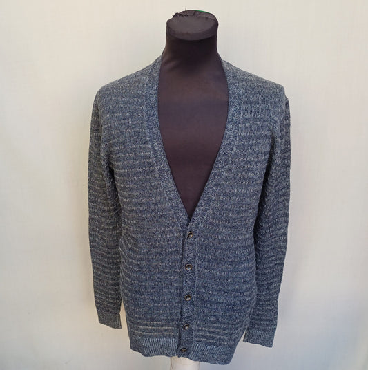 Armani Exchange Linen/Cotton Button Cardigan Sweater Mens S