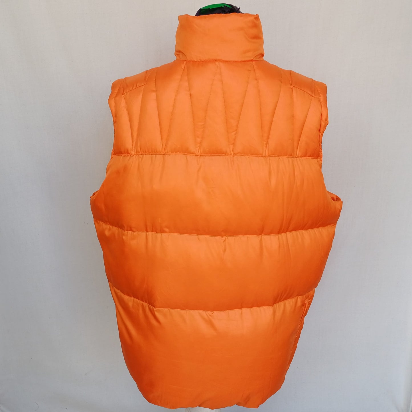 Diesel DSL55 Quilted Zip/Snap Down Vest Mens 2XL