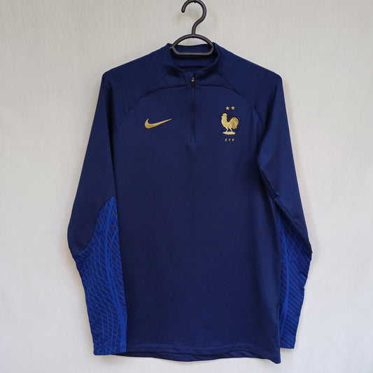 France 2022/23 Nike Zip Training Pullover Sweater Mens S