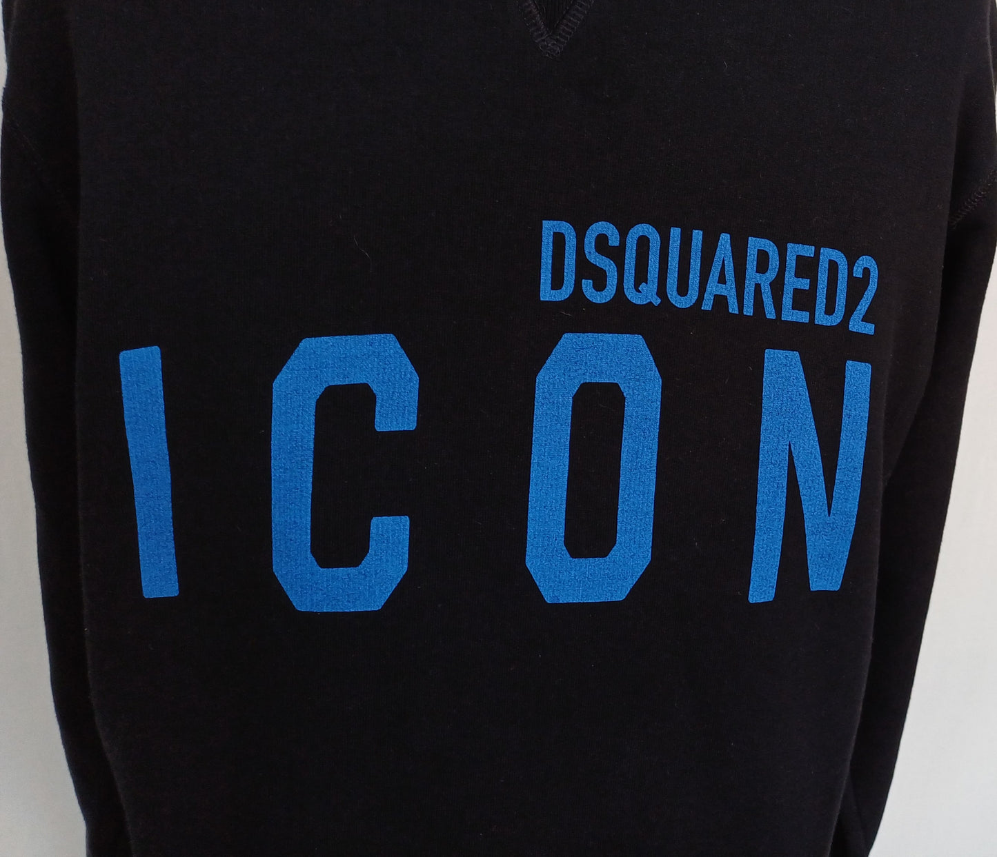 Dsquared2 Icon Logo Crew Neck Cotton Pullover Sweatshirt Mens M