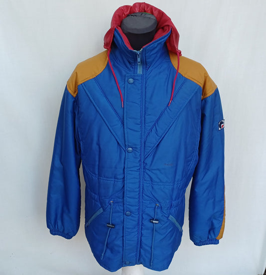 Vintage 80s Fusalp Hooded Ski Jacket Mens S/M