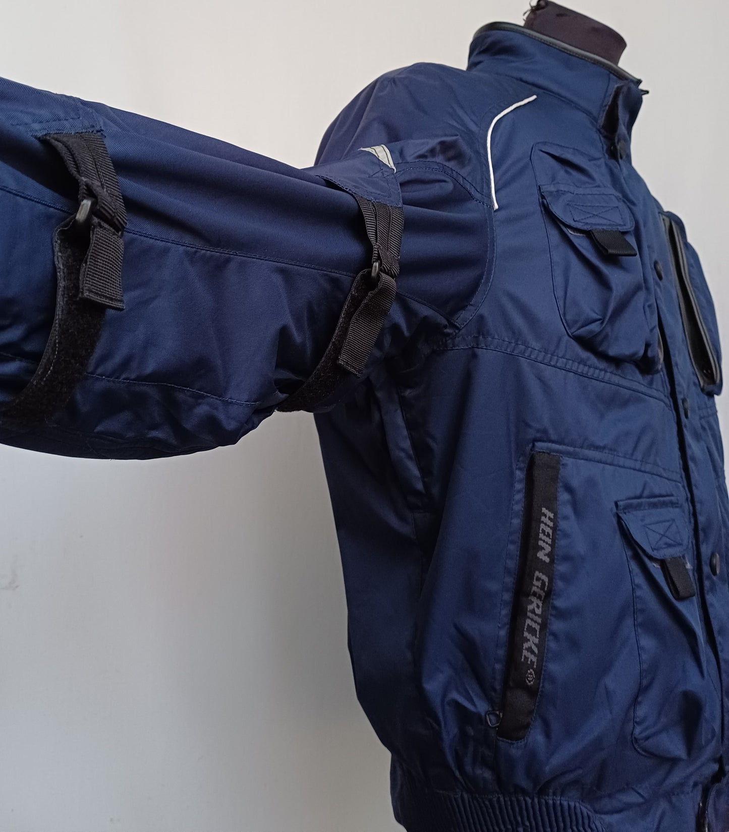 Hein Gericke Textile Motorcycle Zip/Snap Jacket Mens L