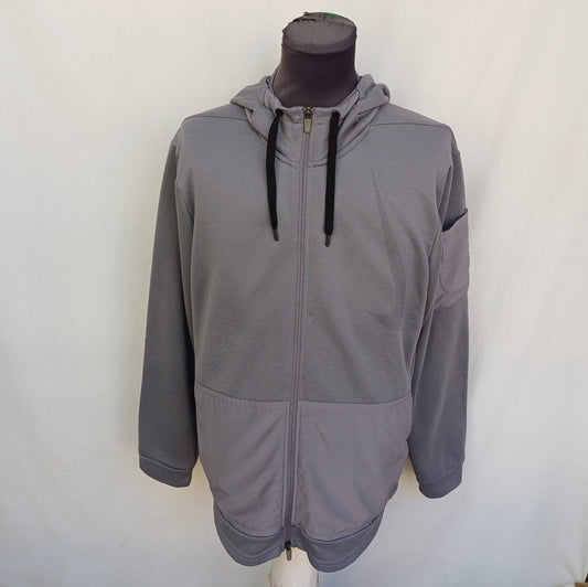 Nike DRI-FIT Full Zip Training Hoodie Mens L