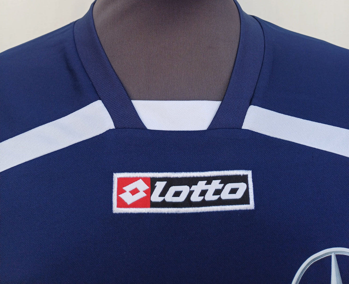 Mercedes Lotto Navy Blue T-Shirt Mens L