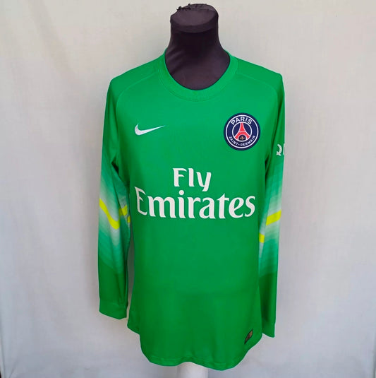 Paris Saint Germain 2014/15 Nike Player Issue Jersey Goalkeeper Shirt Mens L