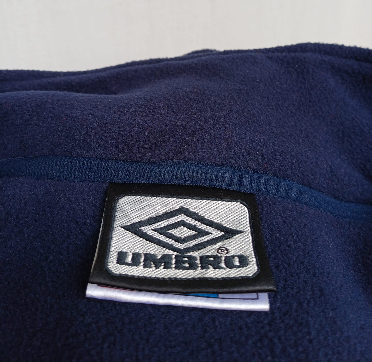 Vintage 2000/01 Manchester United Umbro Fleece Zip Pullover Mens XL