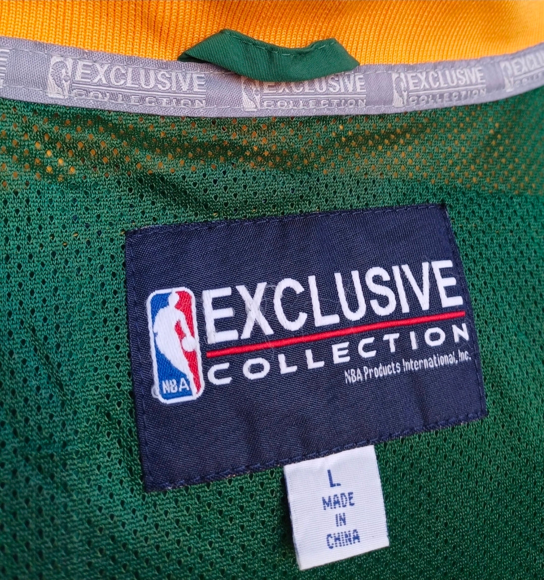 Vintage Seattle SuperSonics NBA Exclusive Collection Full Zip Jacket Mens L