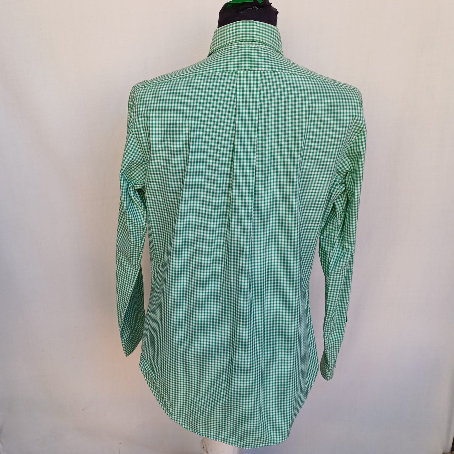 Ralph Lauren Custom Fit button Down Check Shirt Mens S