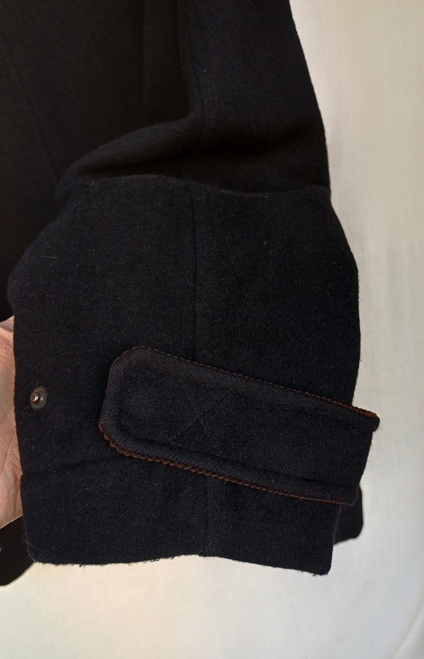 Steinbock Tirol Austria Mens Wool/Cashmere Button Coat Overcoat EU 54/US 44