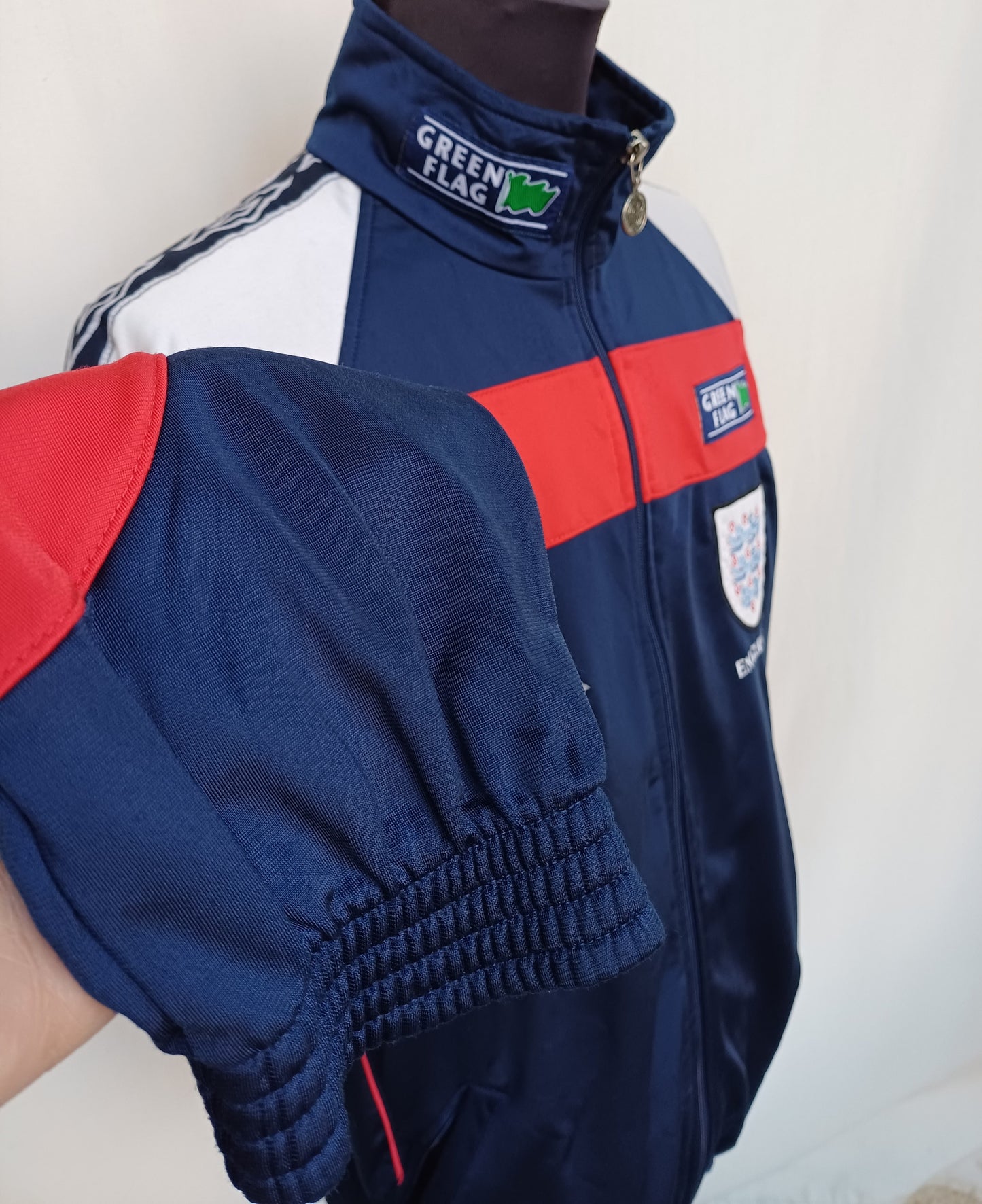 England 1998/1999 Umbro Track Top Jacket Mens L