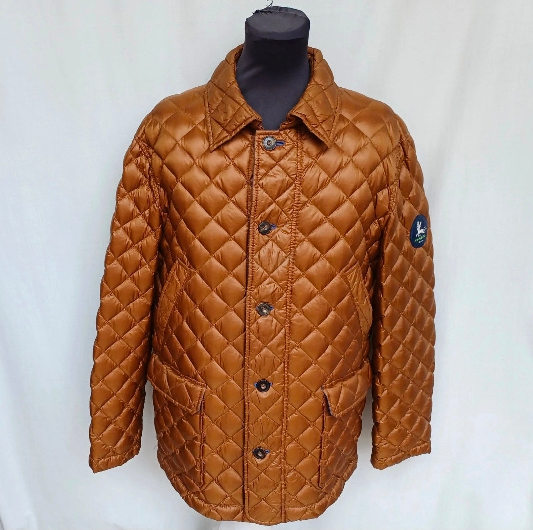 Kleider Habsburg Mens Button Quilted Down Puffer Jacket EU 56/US 46