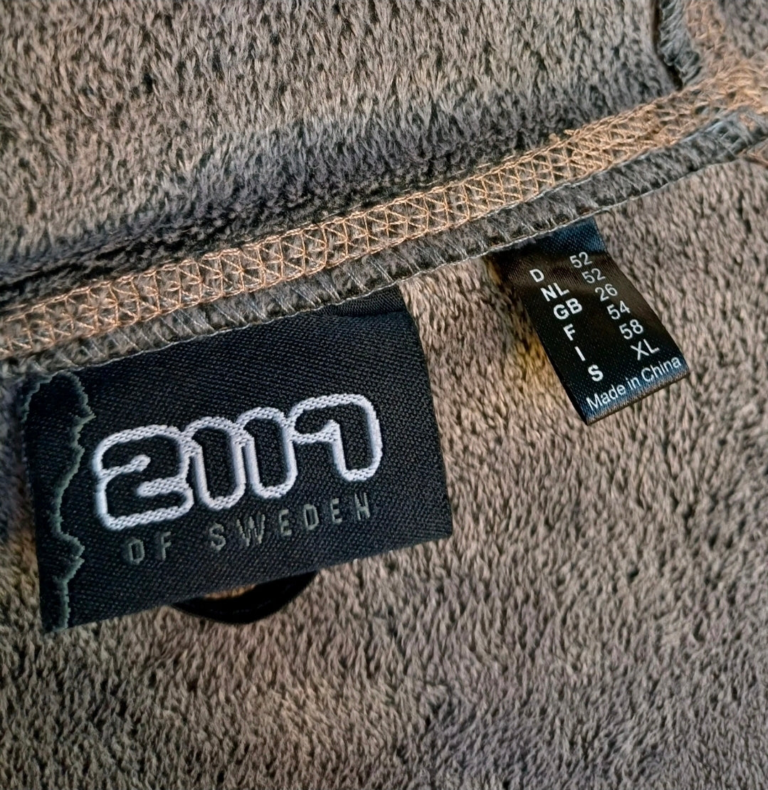 2117 Of Sweden Full Zip Fleece Lined Softshell Hooded Jacket Mens XL