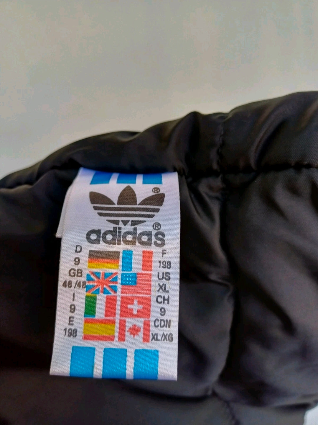 Vintage 90s Adidas Bench Coat Long Padded Jacket Mens XL