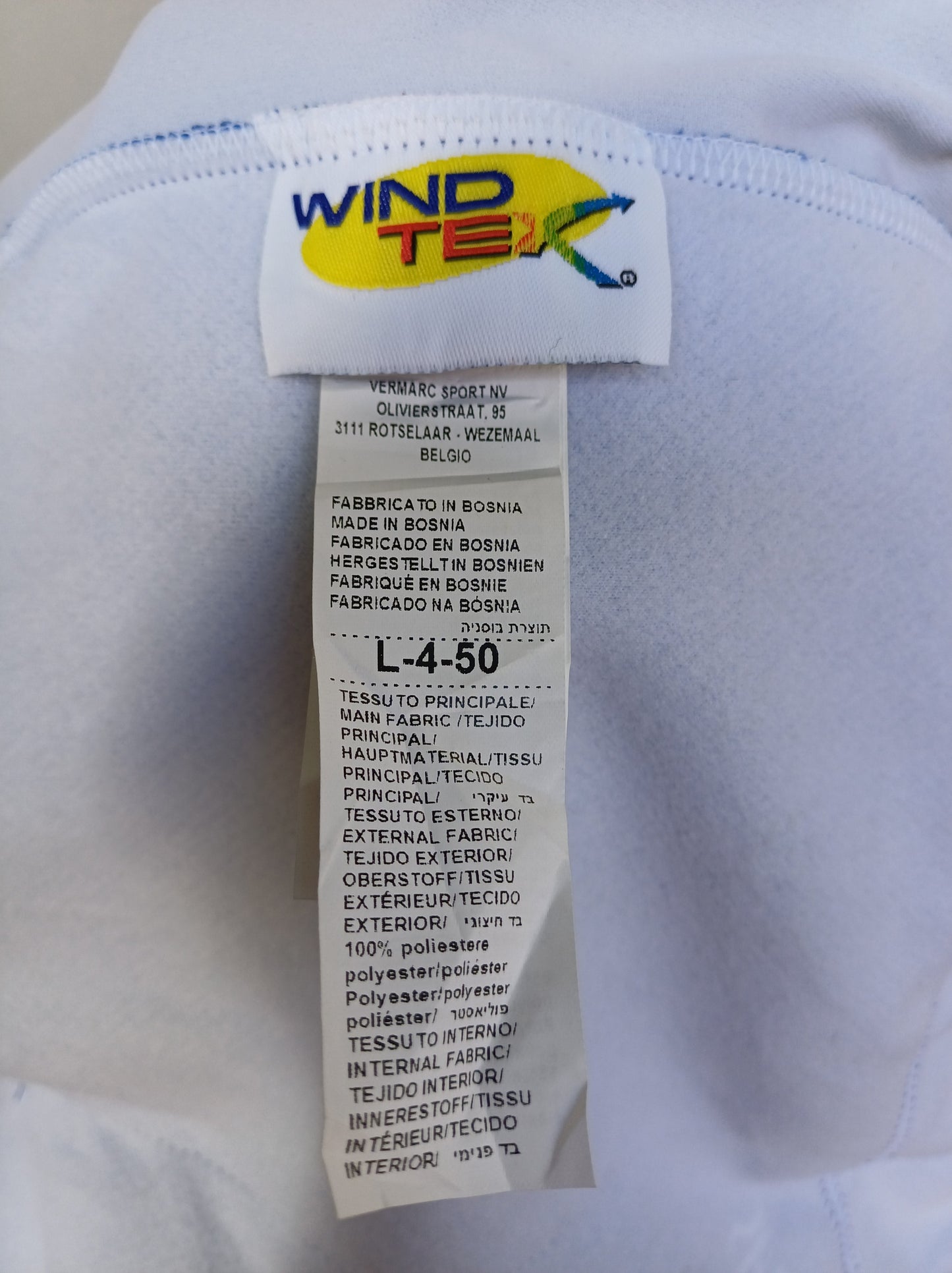 Quick Step Vermarc 2017 Windtex Long Sleeve Cycling Jersey Mens L