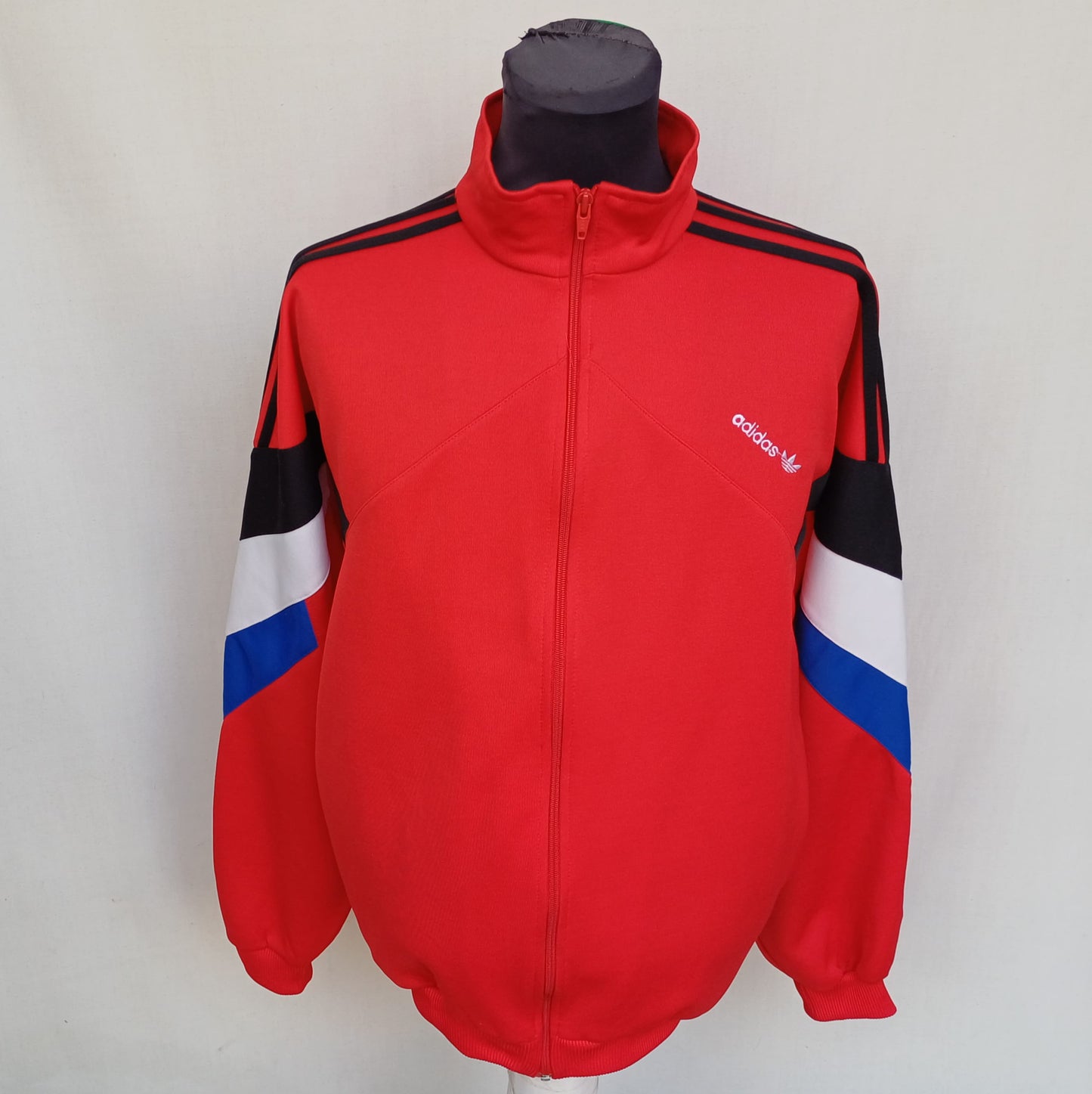 Vintage 90s Adidas Full Zip Track Top Jacket Mens M