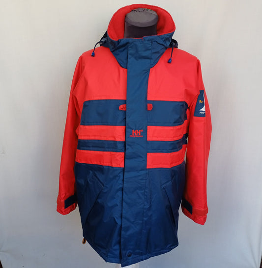 Vintage Helly Hansen Full Zip Hooded Sailing Jacket Mens S