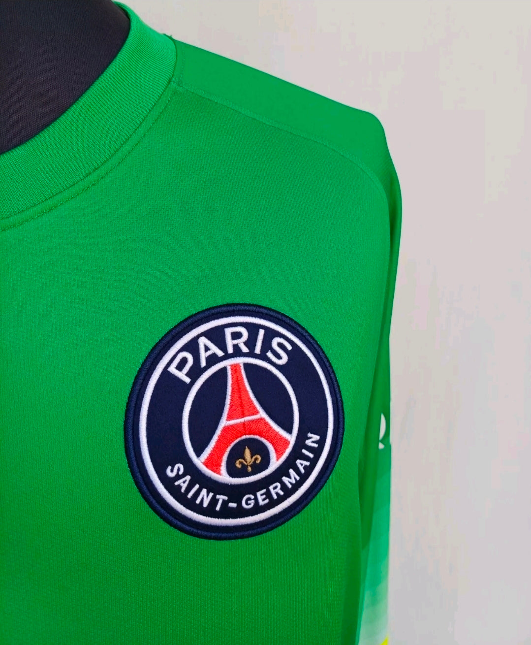 Paris Saint Germain 2014/15 Nike Player Issue Jersey Goalkeeper Shirt Mens L