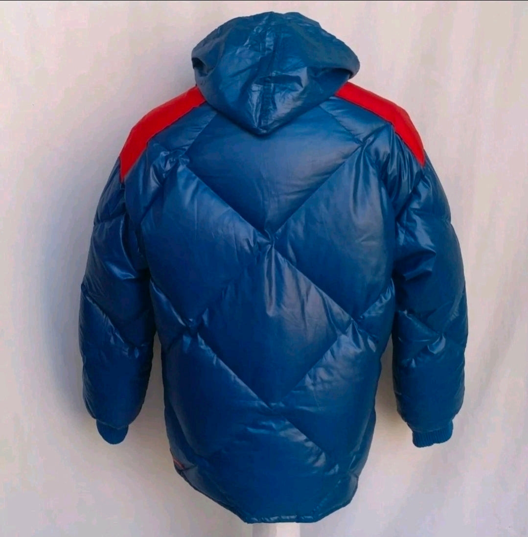 Vintage Colmar Ski Hooded Quilted Down Puffer Jacket Size EU 48/Mens M