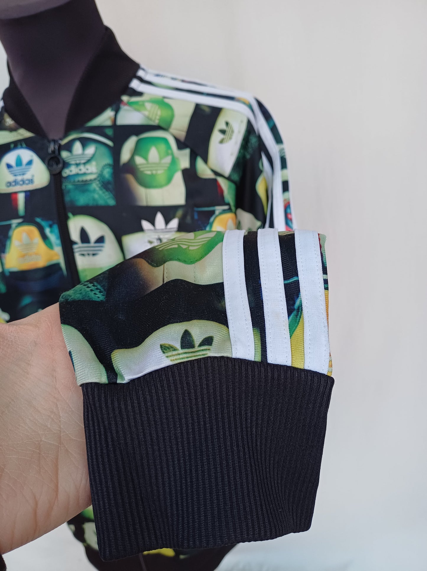 Adidas Originals All Over Print Heel Track Top Jacket Mens M