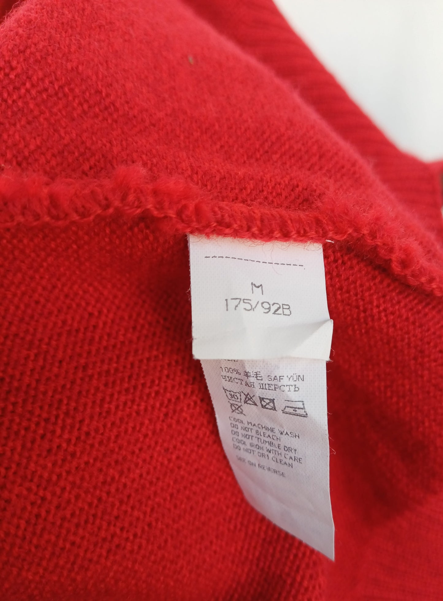Paul and Shark Yachting 100% Wool Half Zip Sweater Mens M