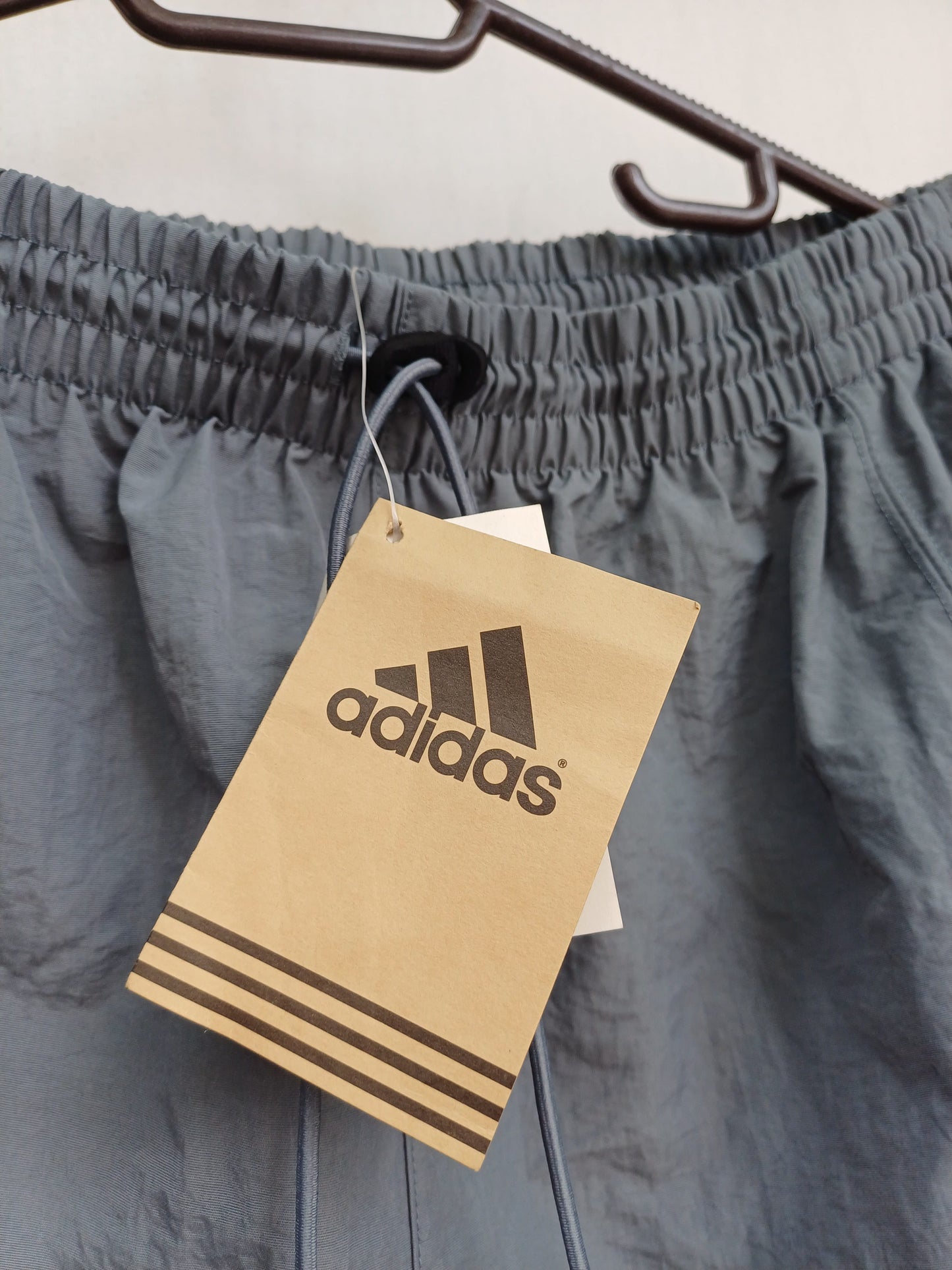 New With Tags 90s Adidas Nylon Track Pants Trousers Mens L