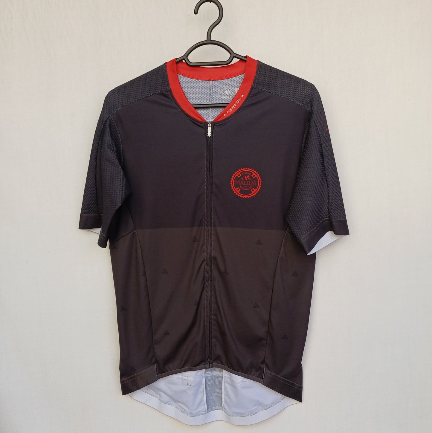Maloja Pushbikers Full Zip Cycling Jersey Mens L