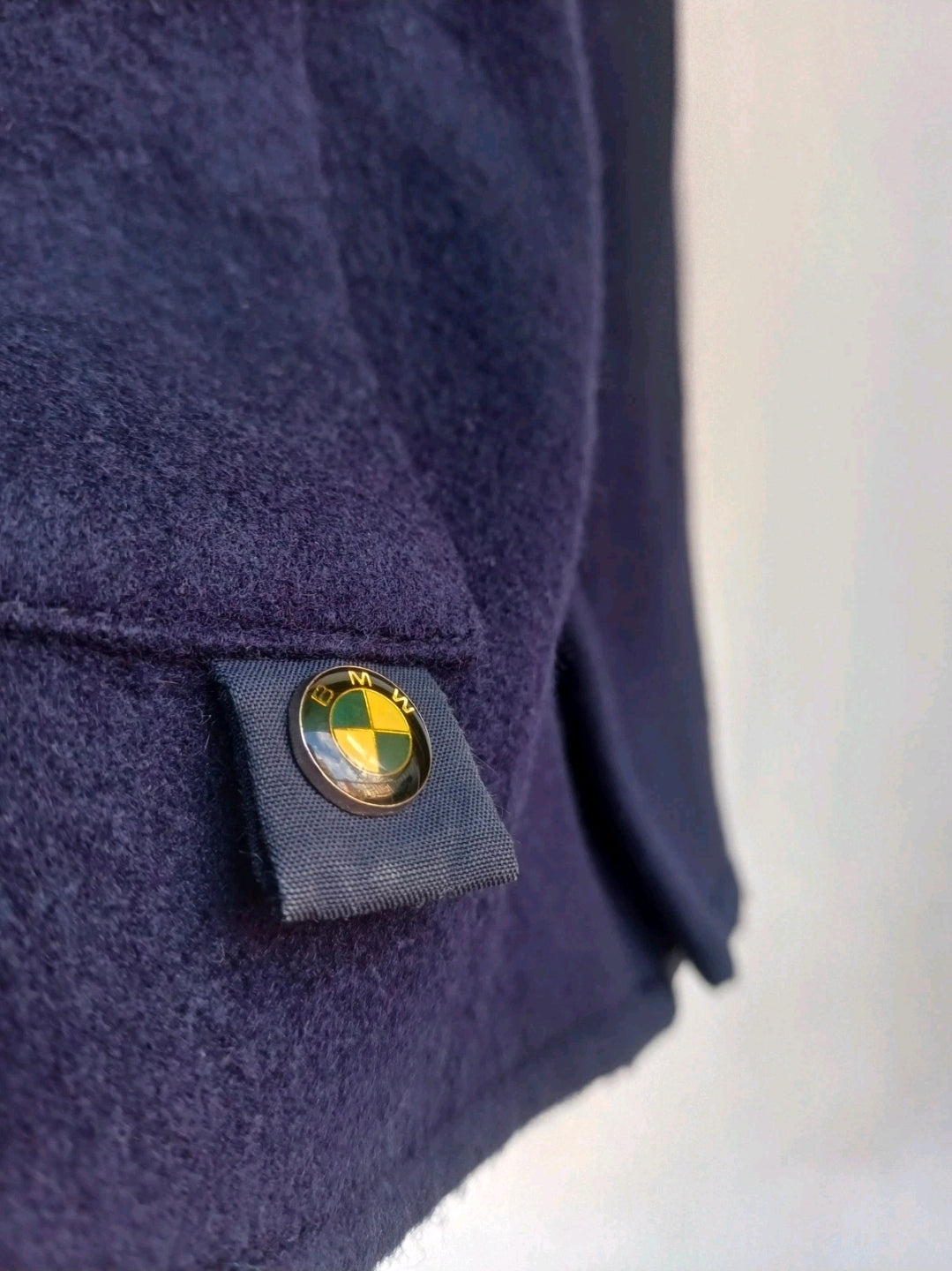 Vinatge 80s BMW M Style Head Reversible Wool/Cashmere Jacket Size 52/Mens L