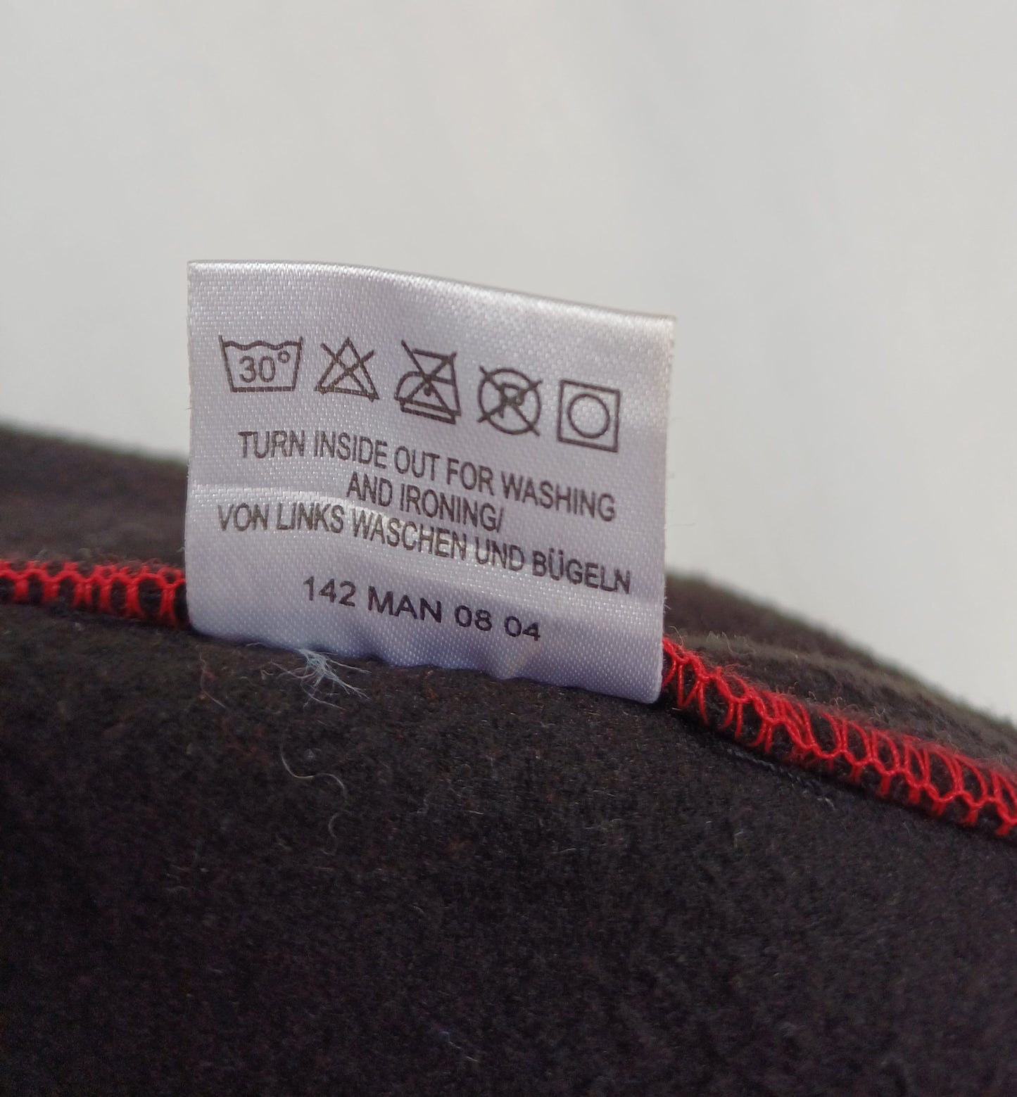 Man Full Zip Fleece Vest Gilet Mens L