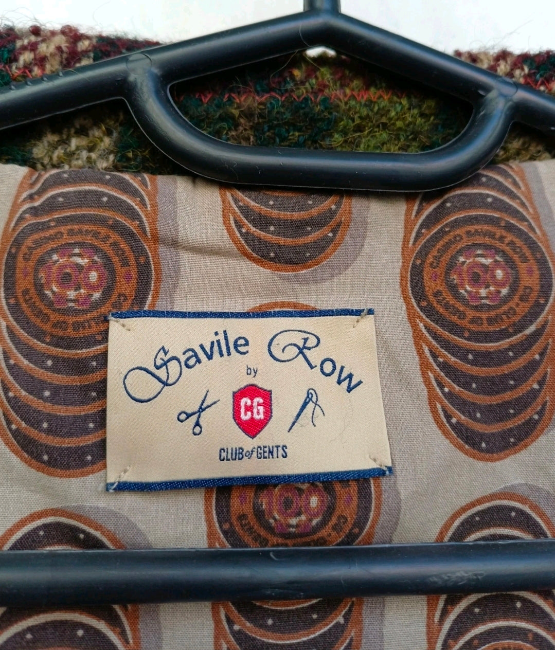 Savile Row Club Of Gents Slim Fit Mens Wool/Alpaca Button Blazer Jacket Size EU 54