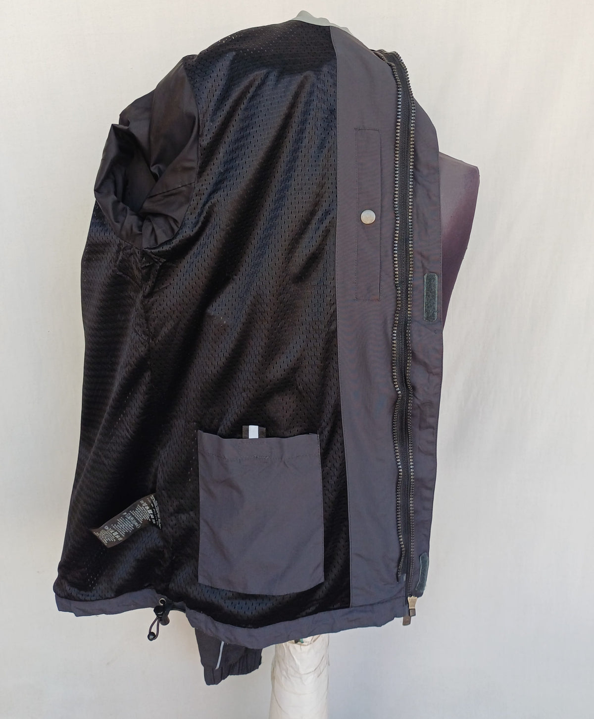 Mercedes Benz Full Zip Hooded Jacket Mens S Fits L
