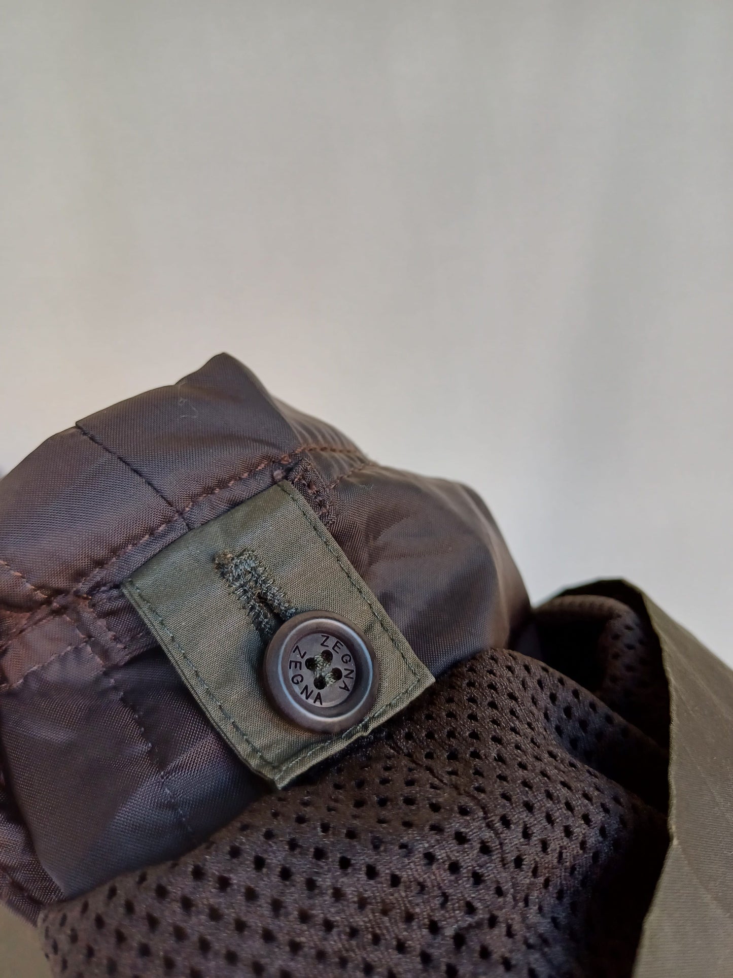 Ermenegildo Zegna Full Zip Military Jacket W/Removable Lining Mens M