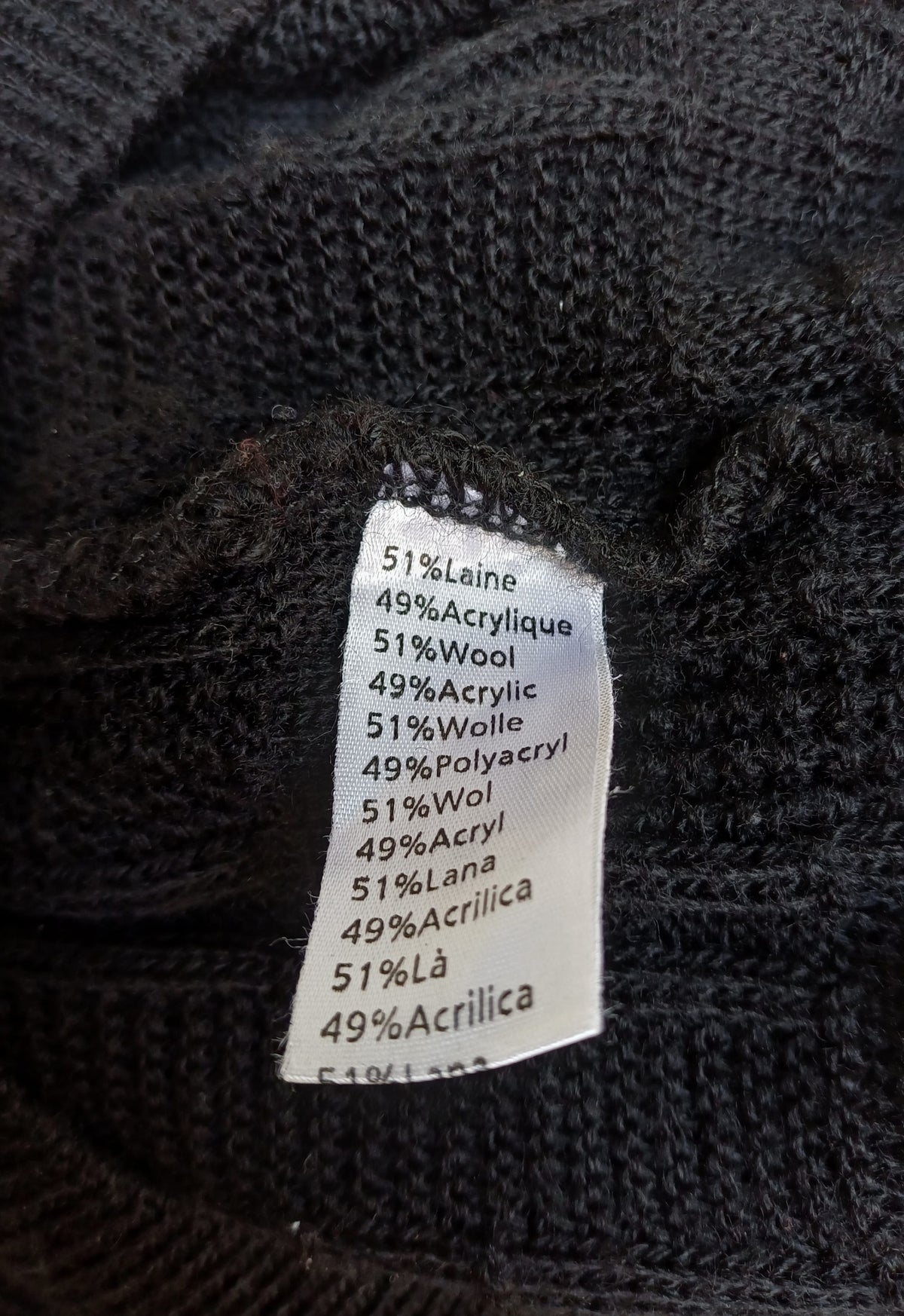 Lacoste Wool/Acrylic Crew Neck Pullover Knit Sweater Size 8/Mens 3XL