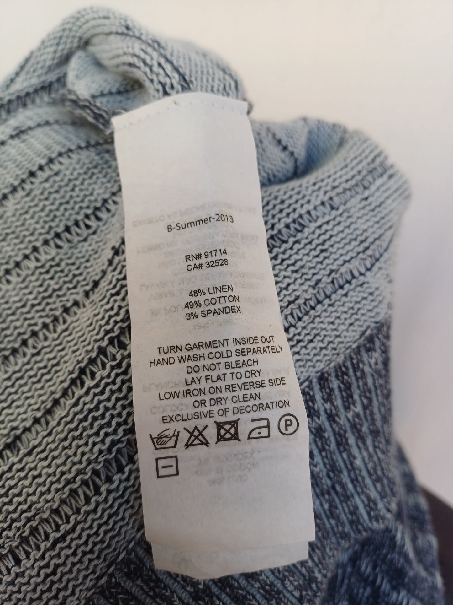 Armani Exchange Linen/Cotton Button Cardigan Sweater Mens S