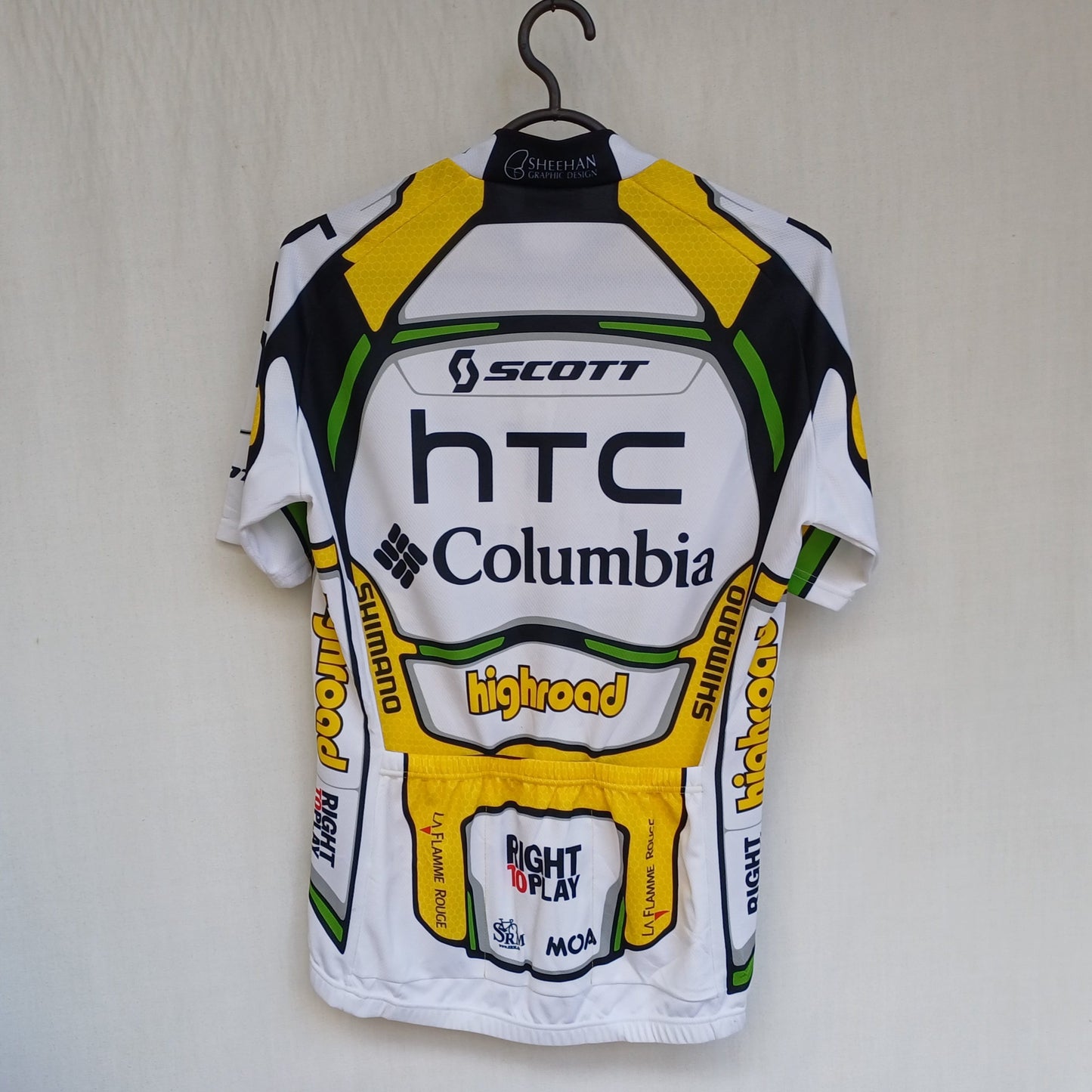 HTC Columbia Highroad Team Cycling Jersey Mens S/M