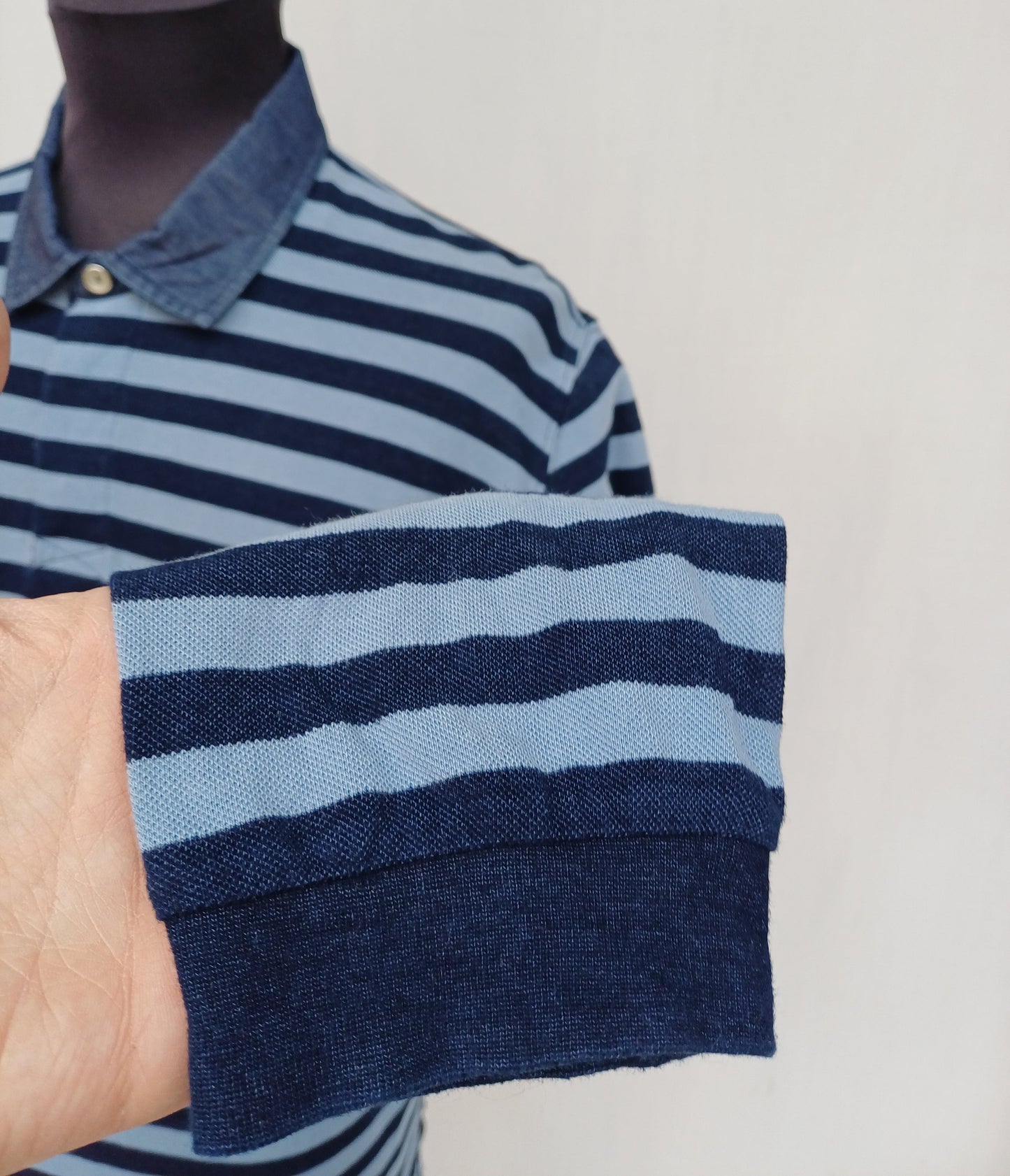 LaCoste  slim Fit Cotton Polo Button Shirt Size 3/Mens S