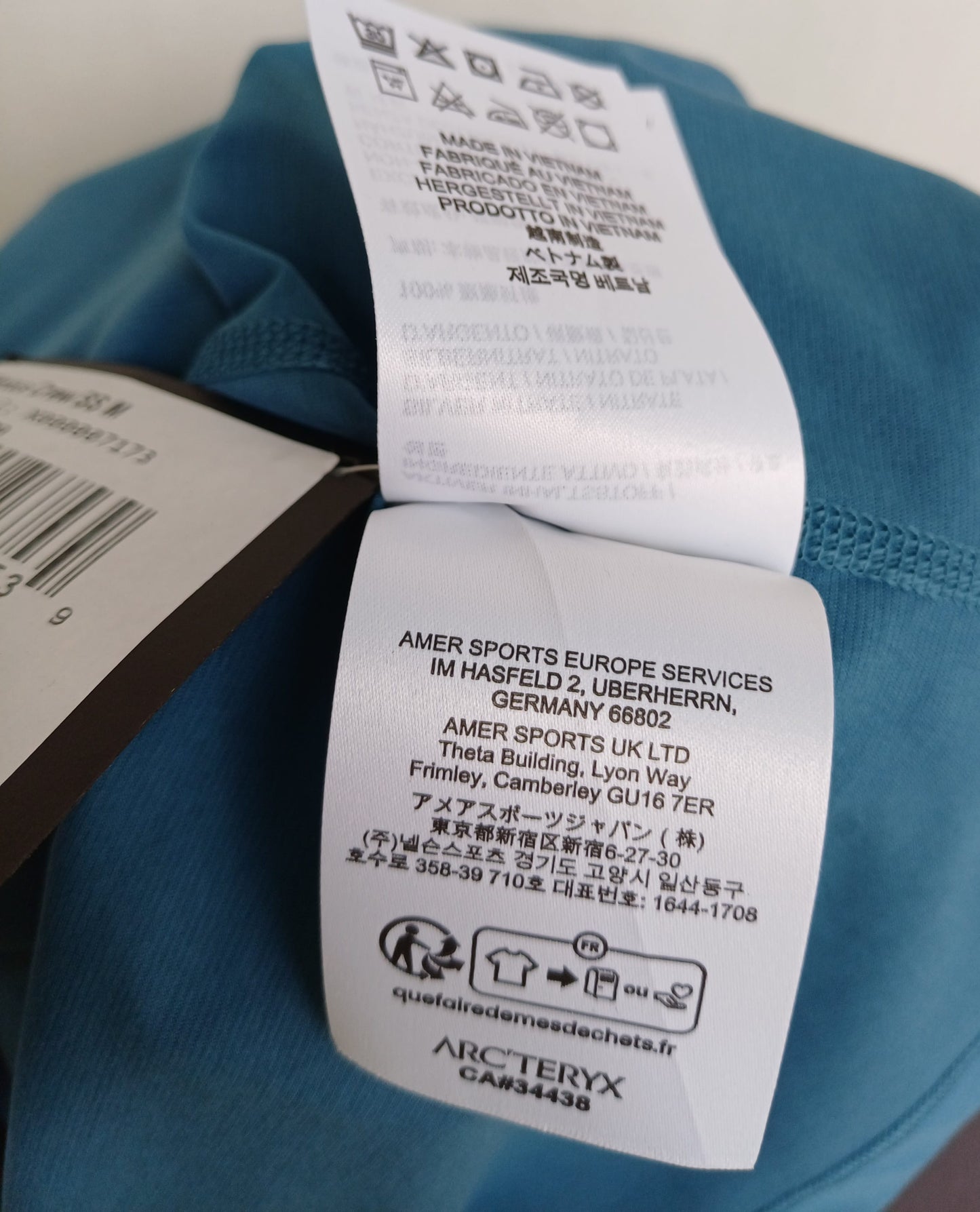 New With Tags Arcteryx Motus Crew Neck T-Shirt Mens S