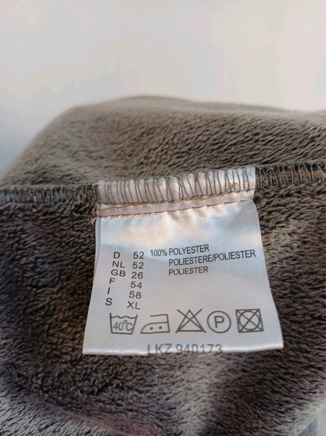 2117 Of Sweden Full Zip Fleece Lined Softshell Hooded Jacket Mens XL